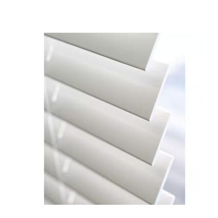 Chicology White Cordless Room Darkening Faux Wood Blind 40" WX72" H