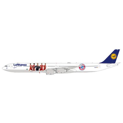 A340-600 LUFTHANSA REG: D-AIHZ WITH ANTENNA -JC WINGS XX40390 1/400 - PRE ORDER