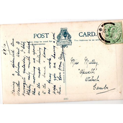 ETW Dennis & Sons Postcard The Strid Bolton Abbey Yorkshire 1910