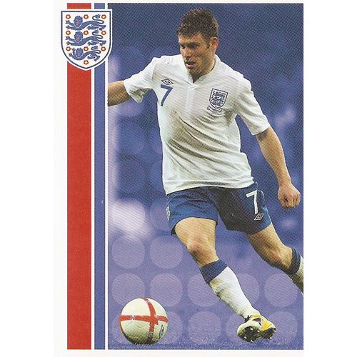 Topps ENGLAND 2012 Stickers: No.85 - England Midfielder: Milner