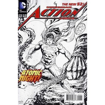 Action Comics (Vol 2) # 022 NM 1in25 VARIANT MODERN AGE COMICS