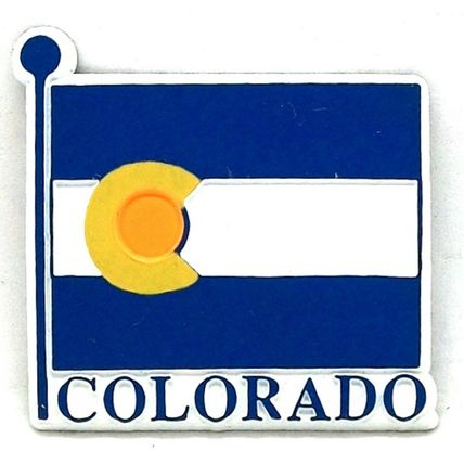 Colorado State Flag Fridge Magnet
