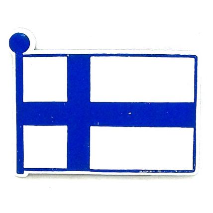 Finland Flag Fridge Magnet