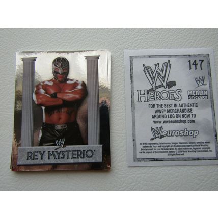 Topps - Merlin 2008 WWE Heroes Wresting Stickers 1-216 & P1-P15 Variants (EB2)