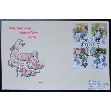 PHILART - INTERNATIONAL YEAR OF THE CHILD FIRST DAY COVER 1979