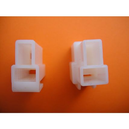 DC Power Connector s, T Type, Pair - Male & Female Set. New Old Stock