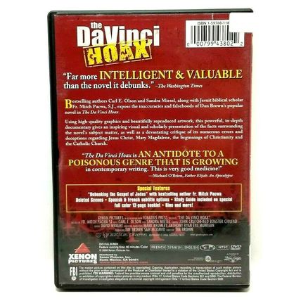 The Da Vinci Hoax 2006 DVD (L46)