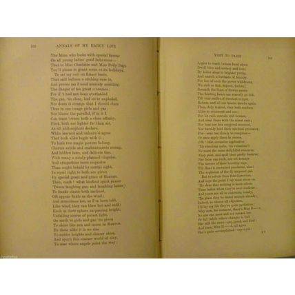 ANNALS OF MY EARLY LIFE by CHARLES WORDSWORTH TWO 2 VOLUME SET 1891 & 1893