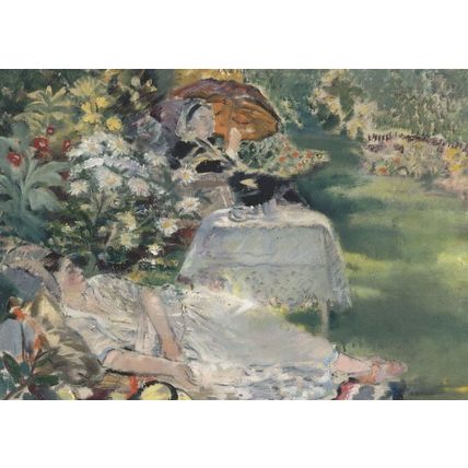 Margaret Fisher Prout Midsummer Painting Postcard