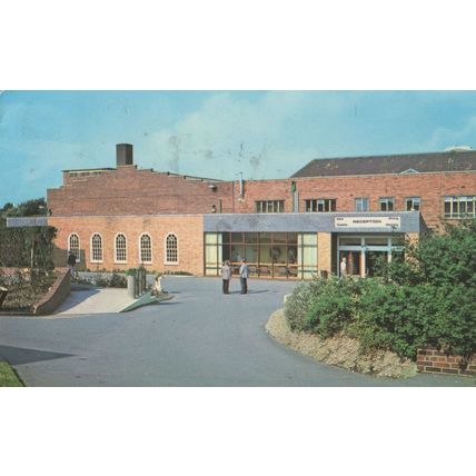 Skegness Derbyshire Miners Holiday Centre Theatre Postcard