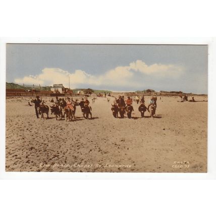 The Beach Chapel St Leonards Postcard Lincolnshire