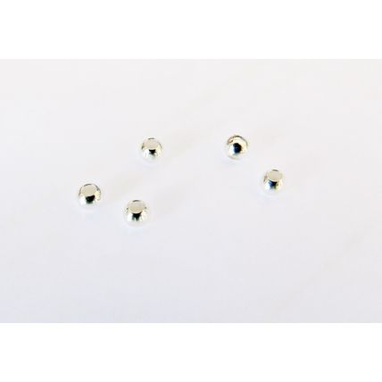 2mm 925 Stirling Silver Round Beads Perfect Spacer Bead Quality 3 pack sizes C13