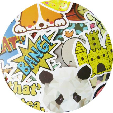 25 Stickers Loose Random Selection VCSO Waterproof Scrapbooking Decorate ST35