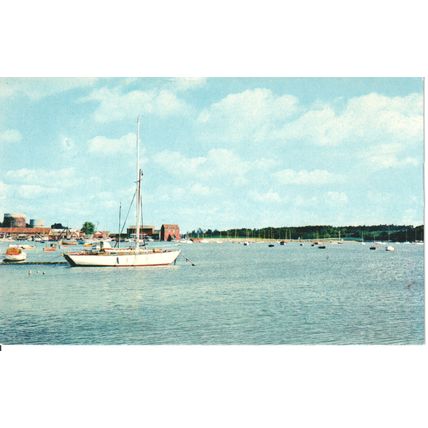 Unused GB Postcard - River Deben, Woodbridge, Norfolk