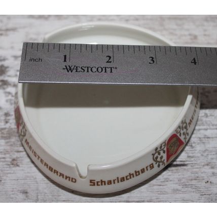 Vtg Meisterbrand Scharlachberg Ashtray Bavaria Germany Plankenhammer German Gift