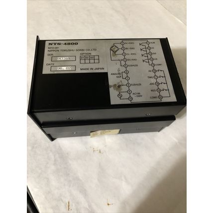 NIPPON TOKUSHU SOKKI NTS NTS-4800 PEAK INDICATOR,BQ