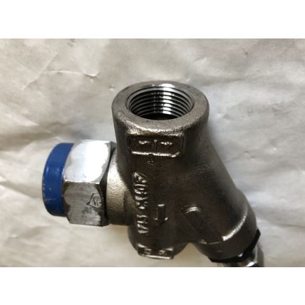 SPIRAX SARCO TD42H W/ Blowdown Valve THERMODYNAMIC 3/4” STEEL STEAM TRAP,BK