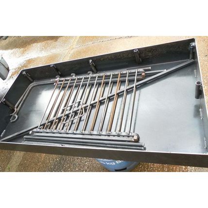 Large firebox, re enactment, camping, bushcraft, LARP, SCA