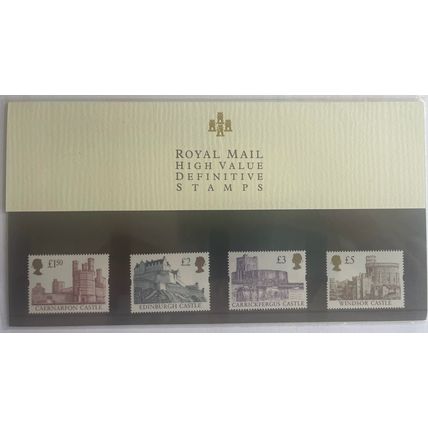 Great Britain 1997 High Value Castle Presentation Pack # 40 MNH Mint stamp