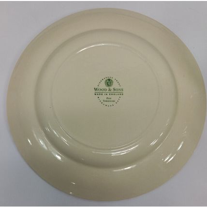 Wood & Sons Yuan Pink Dinner Plate Exotic Bird - 10 1/4"