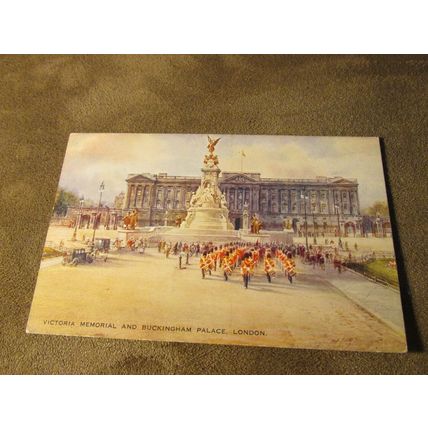1930s Postcard - Buckingham Palace, London - Artist / A5
