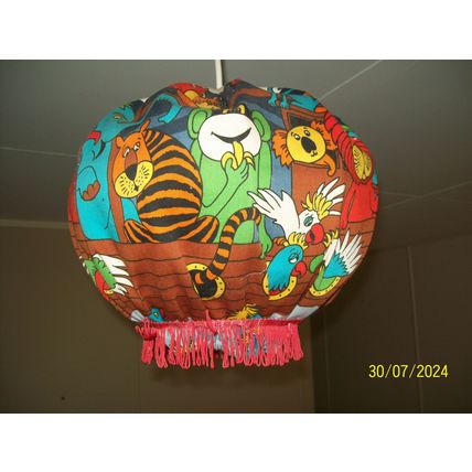 Childrens Cartoon Animals Ceiling Light Shade. Ref: HD0007.