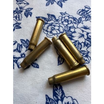 22 Long Rifle Empty Brass Shell Casings 5 Pieces for Crafting Supplies