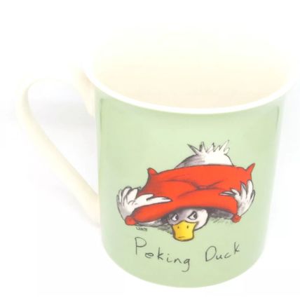 Peking Duck Mug Fine China Ceramic 8.5 CM Fun Christmas Gift Ceramic Tableware