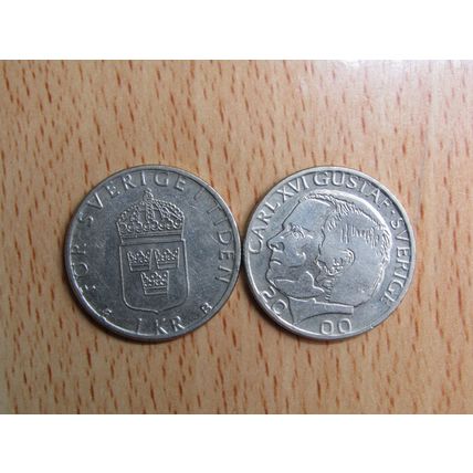 Sweden 2000 1 Krone Coin
