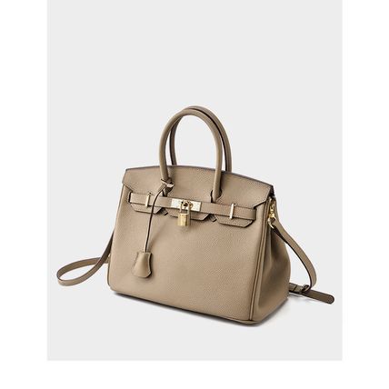 Genuine Leather Womens Crossbody Handbags and Purses Grey