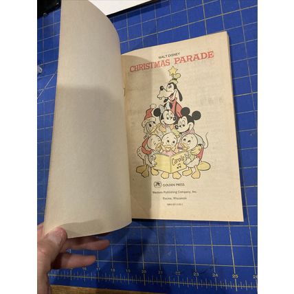 Walt Disney Christmas Parade 1977 Golden Press VF+