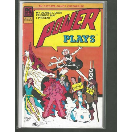 Power Plays, #1, AC Comic, Mid Grade