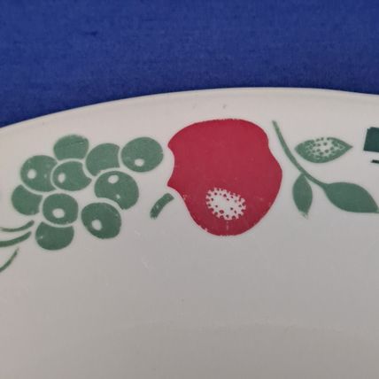Vintage Lot 2 CORELLE By Corning FARM FRESH 10 1/4" DINNER PLATES salad