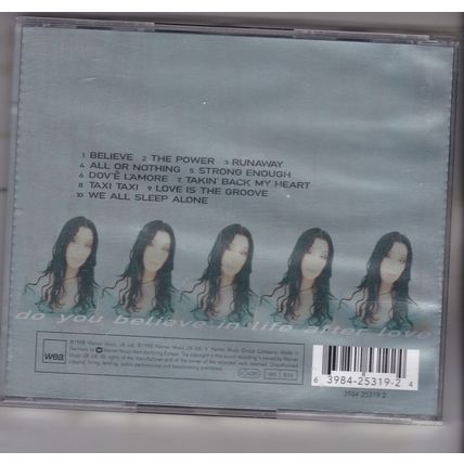Cher : Believe. (1998) CD album