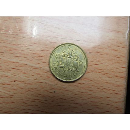 Barbados 2005 5 Cents Coin