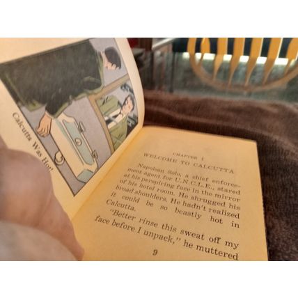 Big Little Book The Man From UNCLE Calcutta Affair #2011 By George S. Elric 1967