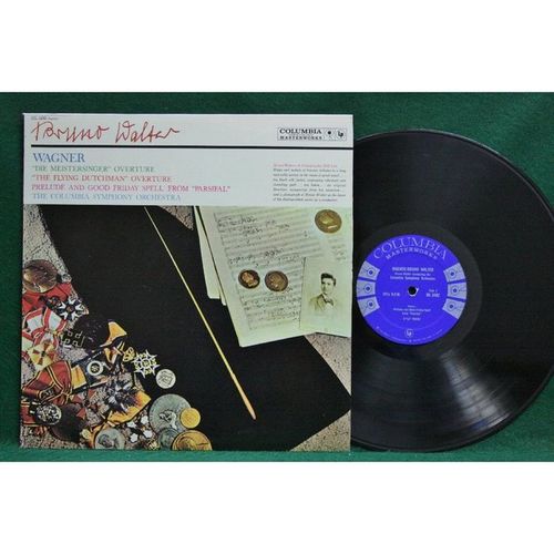 Bruno Walter - Wagner: Die Meistersinger/Flying Dutchman/Prelude - ML 5482 - VG+