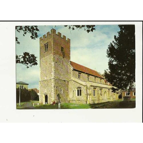 Hampshire ALRESFORD Church Postcard by J. Arthur Dixon (L6/SP 4302)