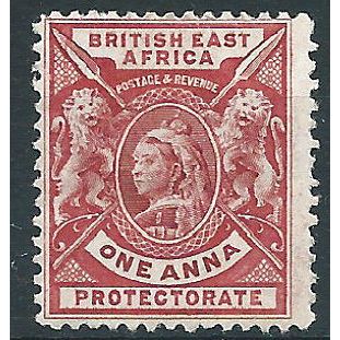 British East Africa 1896 SG66 1a Carmine-Rose Mounted Mint....