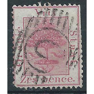 Orange Free State 1868 SG4 6d Pale Rose Fine Used. ...