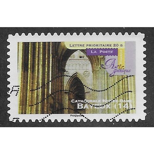FRA 2011 (58c) 'GOTHIC ART - BAYEUX 14' FINE USED (EBID56-586)