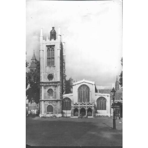 London - St. Margaret's Church, Westminster - lovely postcard by Kersting c1960s