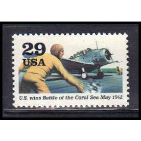 2697c 29c Battle of the Coral Sea Fine MNH KA6916