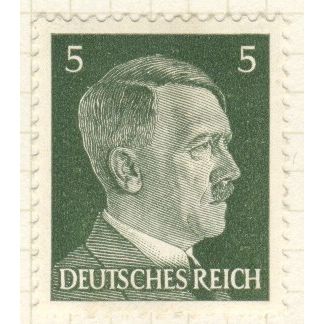 Germany 1941 - 5pf green - Adolf Hitler - unused