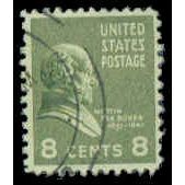 Used 813 8c Martin Van Buren Fine M078366