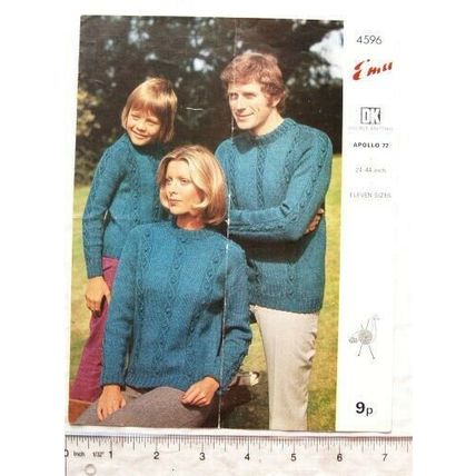 Vintage: Emu 4596 family jumpers DK