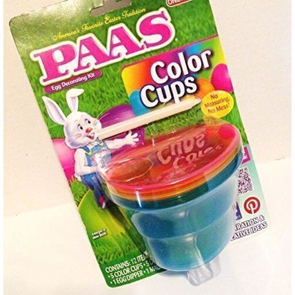 PAAS Egg Decorating Kit Color Cups