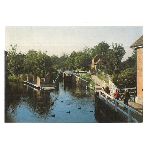 NEWBURY, Berks KENNET AND AVON CANAL unused postcard. J Arthur Dixon =