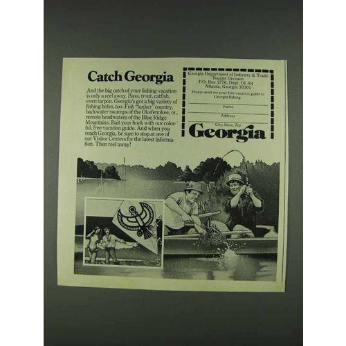 1978 Georgia Tourism Ad - Catch Georgia