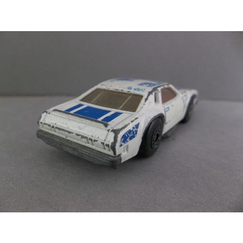 Matchbox Superfast 1980 Chevy Pro Stocker White Lightning Diecast Racecar